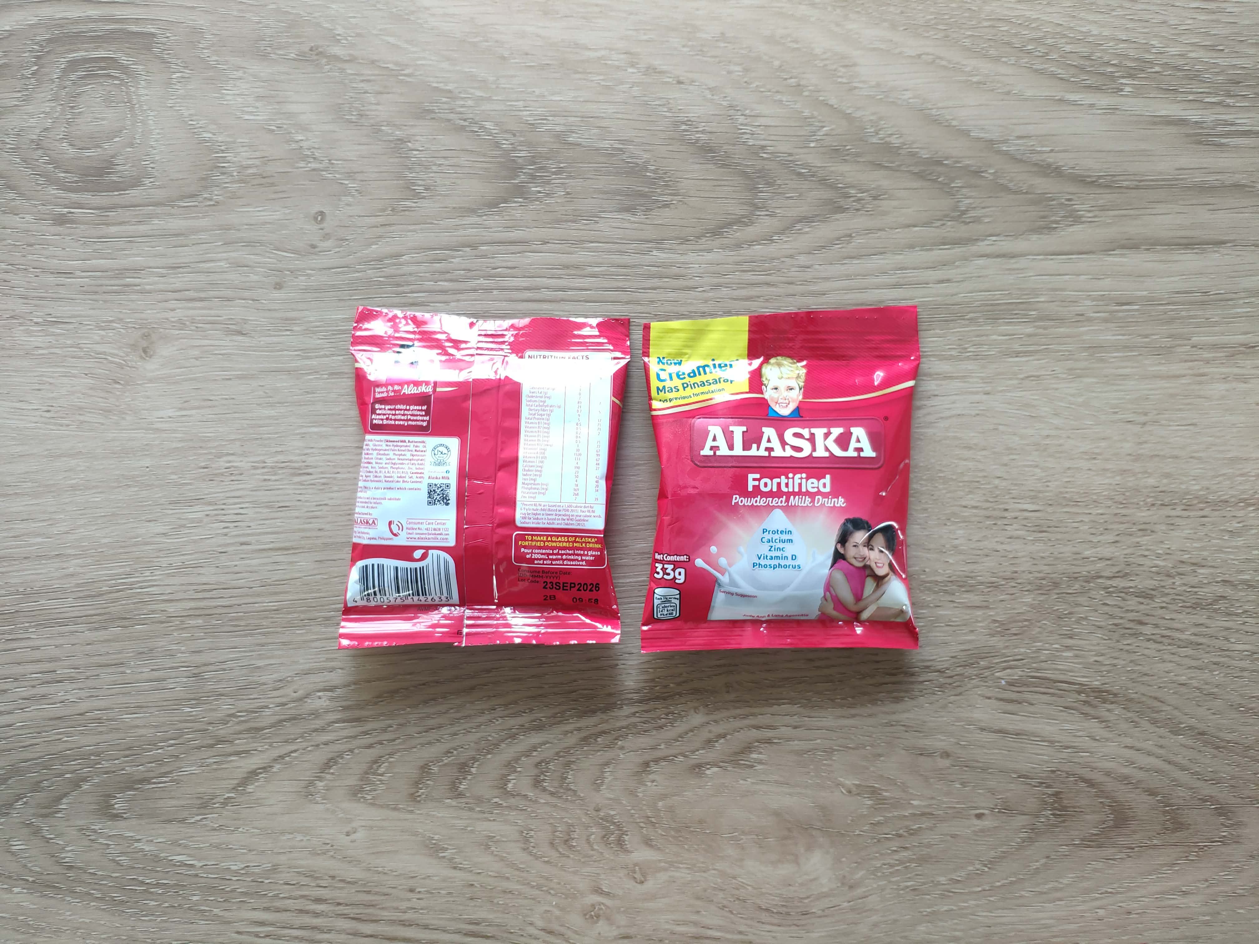 alaska powdered milk