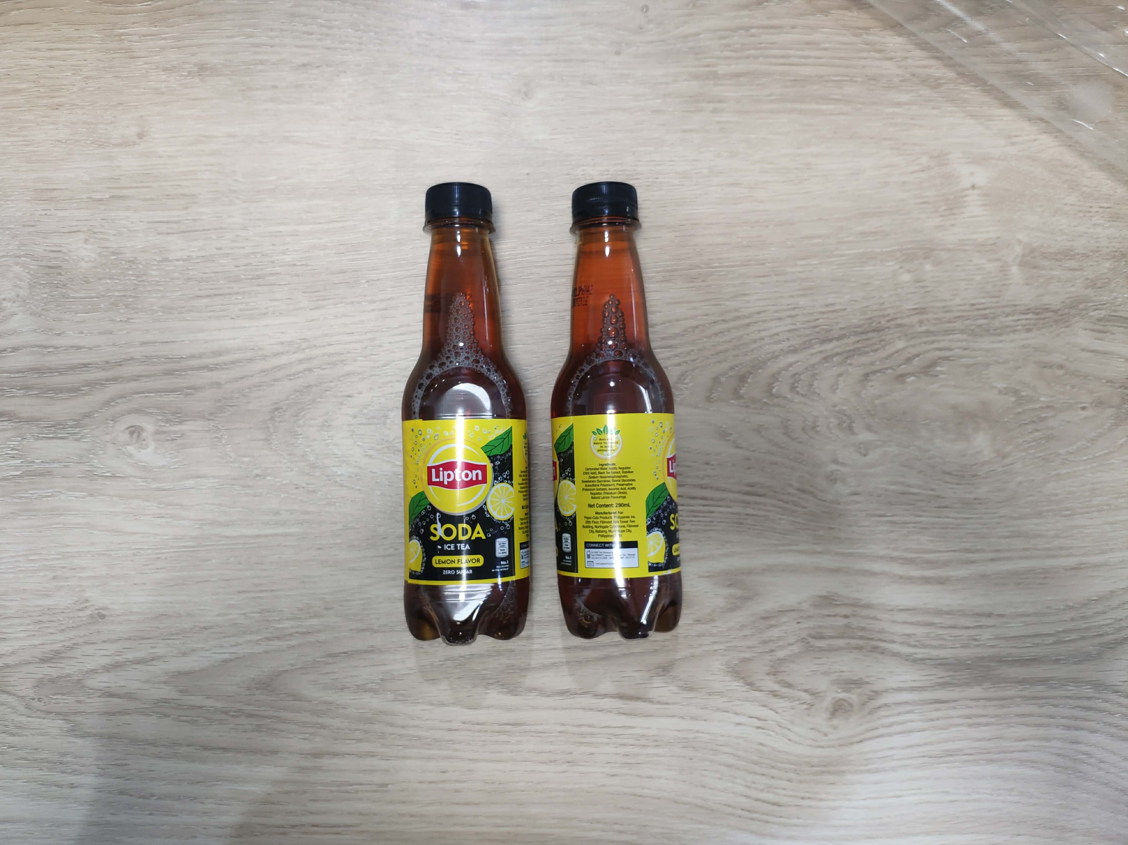 lipton soda zero sugar